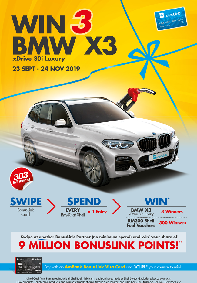 Bonuslink: Win BMW X3