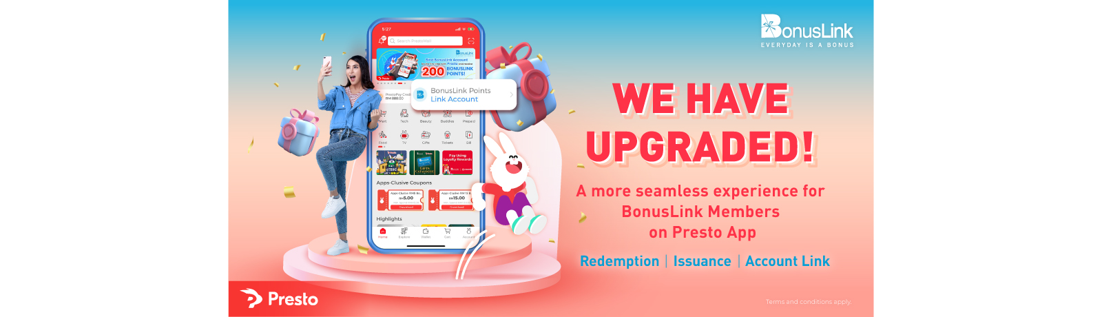 BonusLink - Vouchers, Rewards & Promotions.